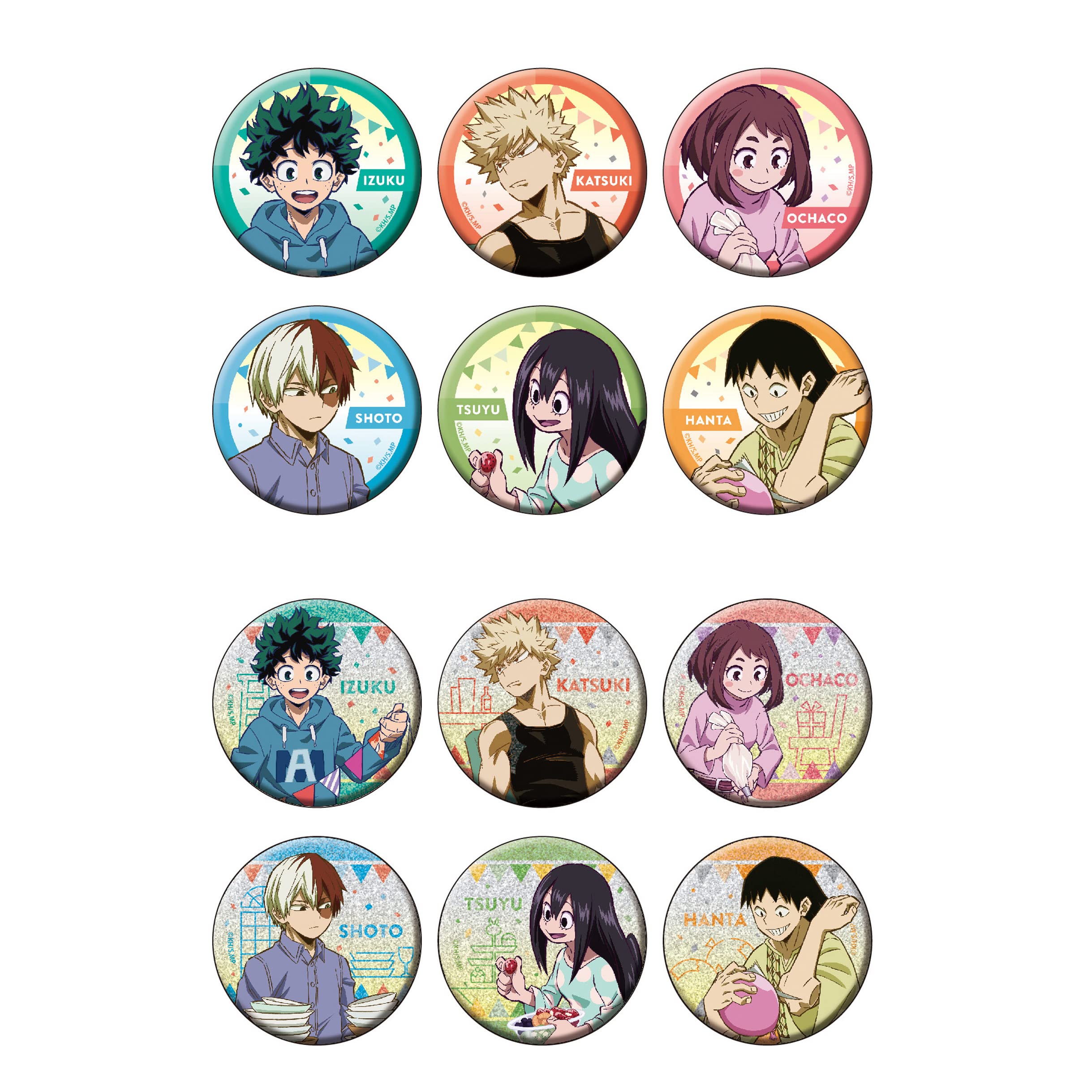 ジムバッジコレクション7点