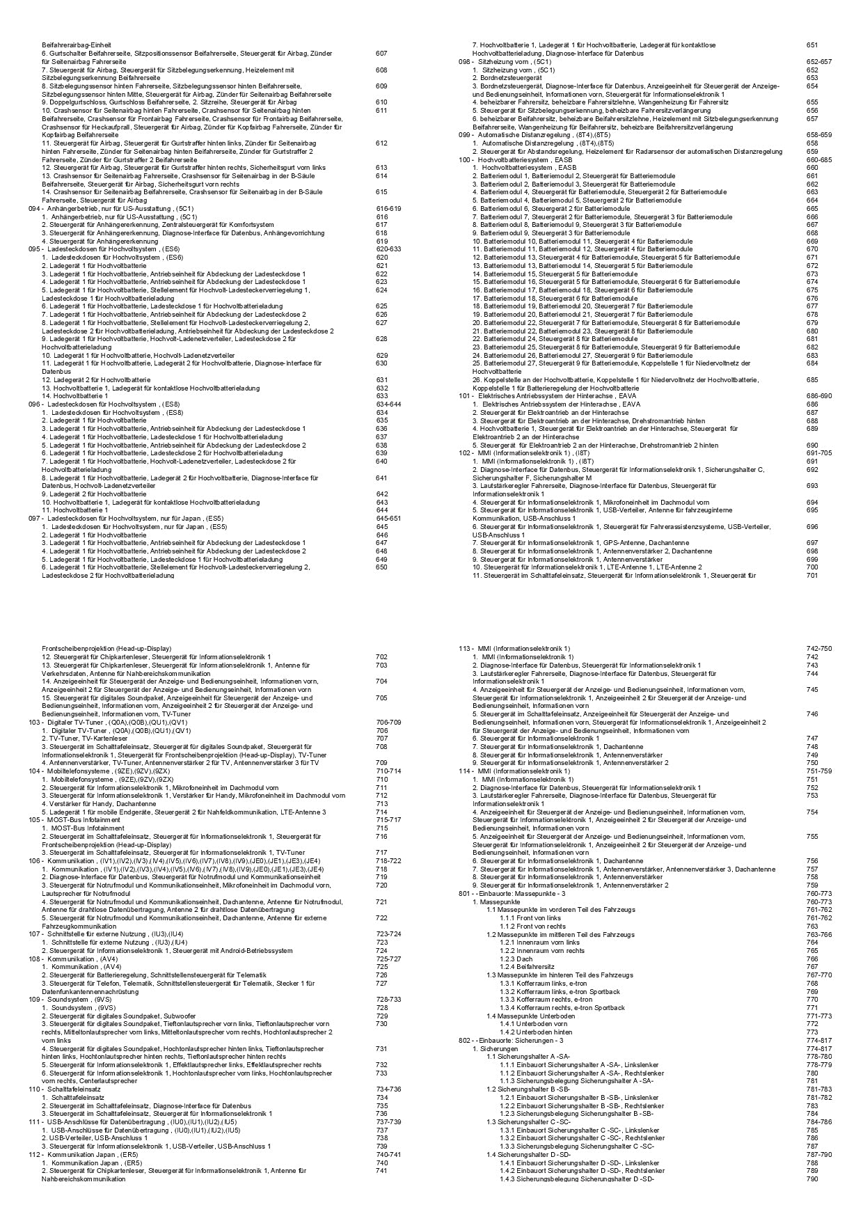 Audi e-tron Typ GE ab 2018 Schaltplan Stromlaufplan Verkabelung Elektrik Pläne Buch Werkstatthandbuch Reparaturhandbuch Reparaturleitfaden KFZ-Verlag
