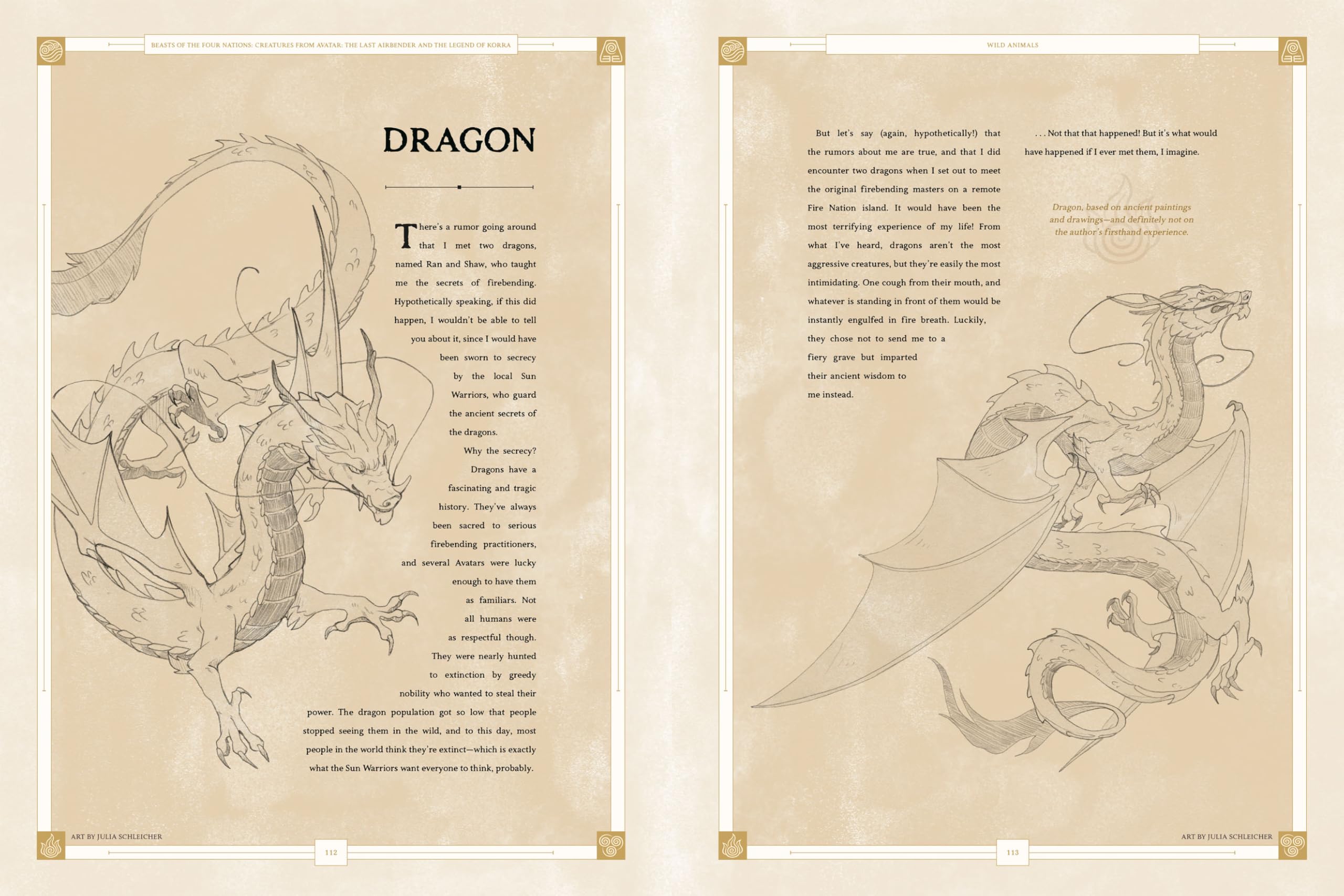 Beasts of the Four Nations: Creatures from Avatar: The Last Airbender and The Legend of Korra