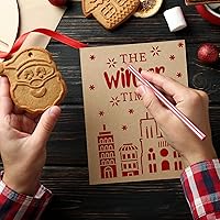 Vista 4 de Marspark 66 plantillas pequeñas de primavera y Pascua para manualidades, plantillas reutilizables de 3 pulgadas para pintar sobre madera, plantillas