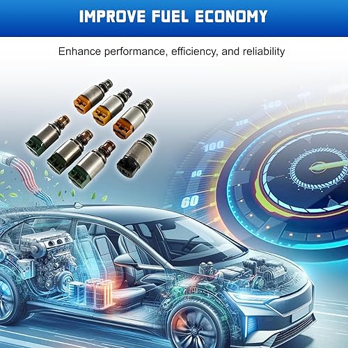 Miniatura 4 de 7PCS 6HP19 6HP26 6HP32 Solenoides de transmisión 1068298045 Kit de solenoides de transmisión automática de 6 velocidades Kit de solenoide de cambio