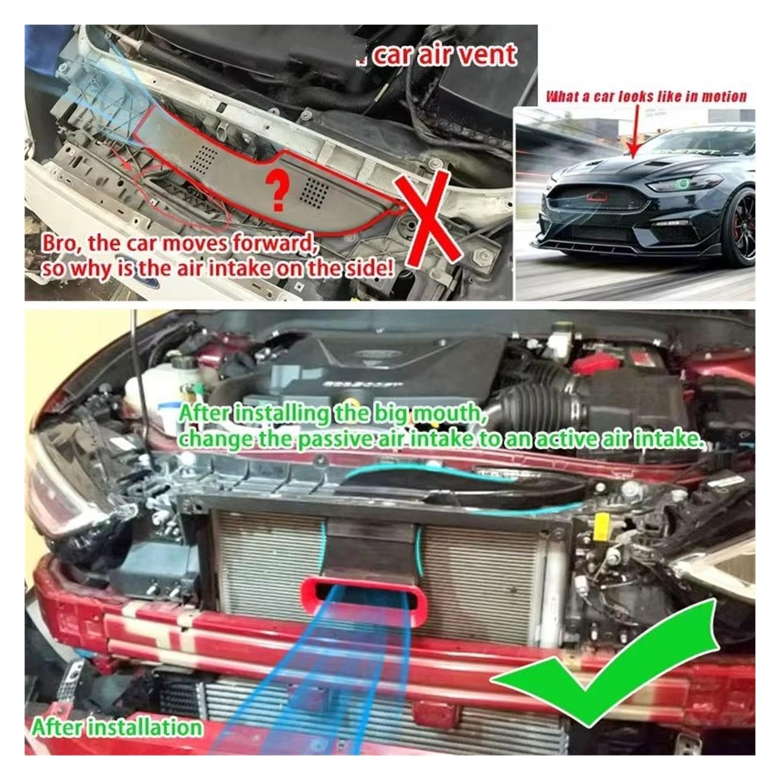 manicotto filtro aria Per Ford Per Mondeo Per Fusion MK5 Berlina