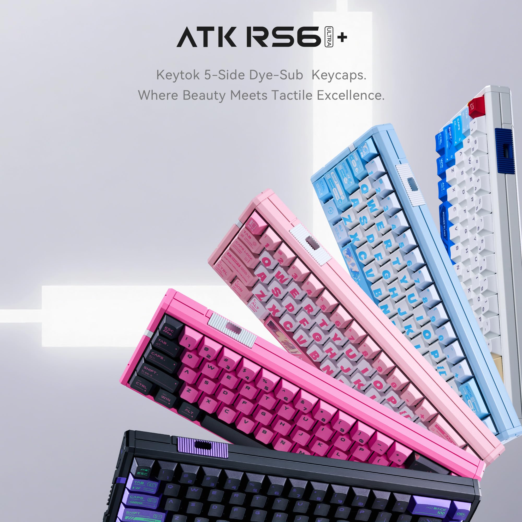 Amazon | ATK RS6 Ultra+ 65%有線メカニカルゲーミングキーボード