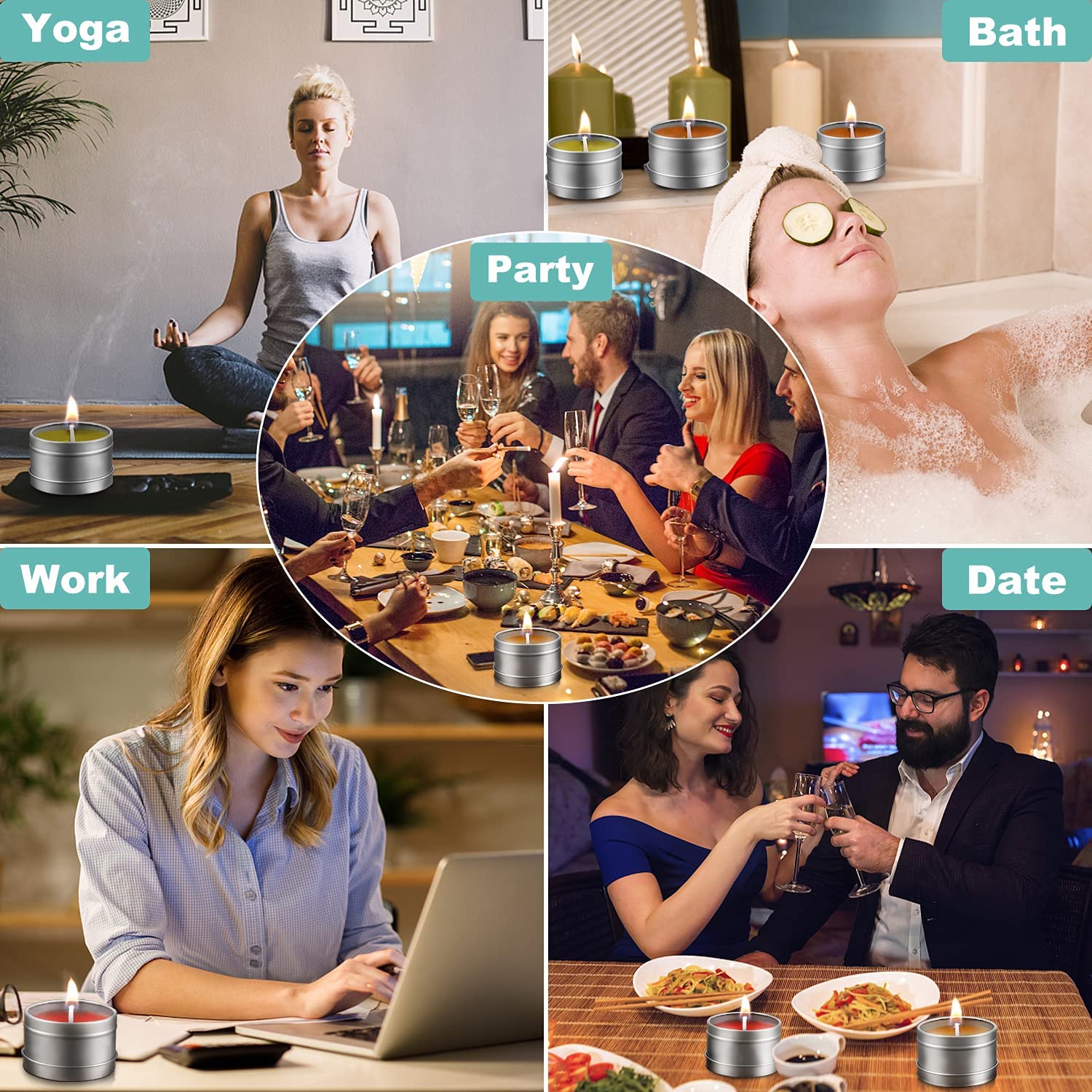 Complete Candle Making Kit,Candle Making Supplies,DIY Arts and Crafts Kits for Adults,Beginners