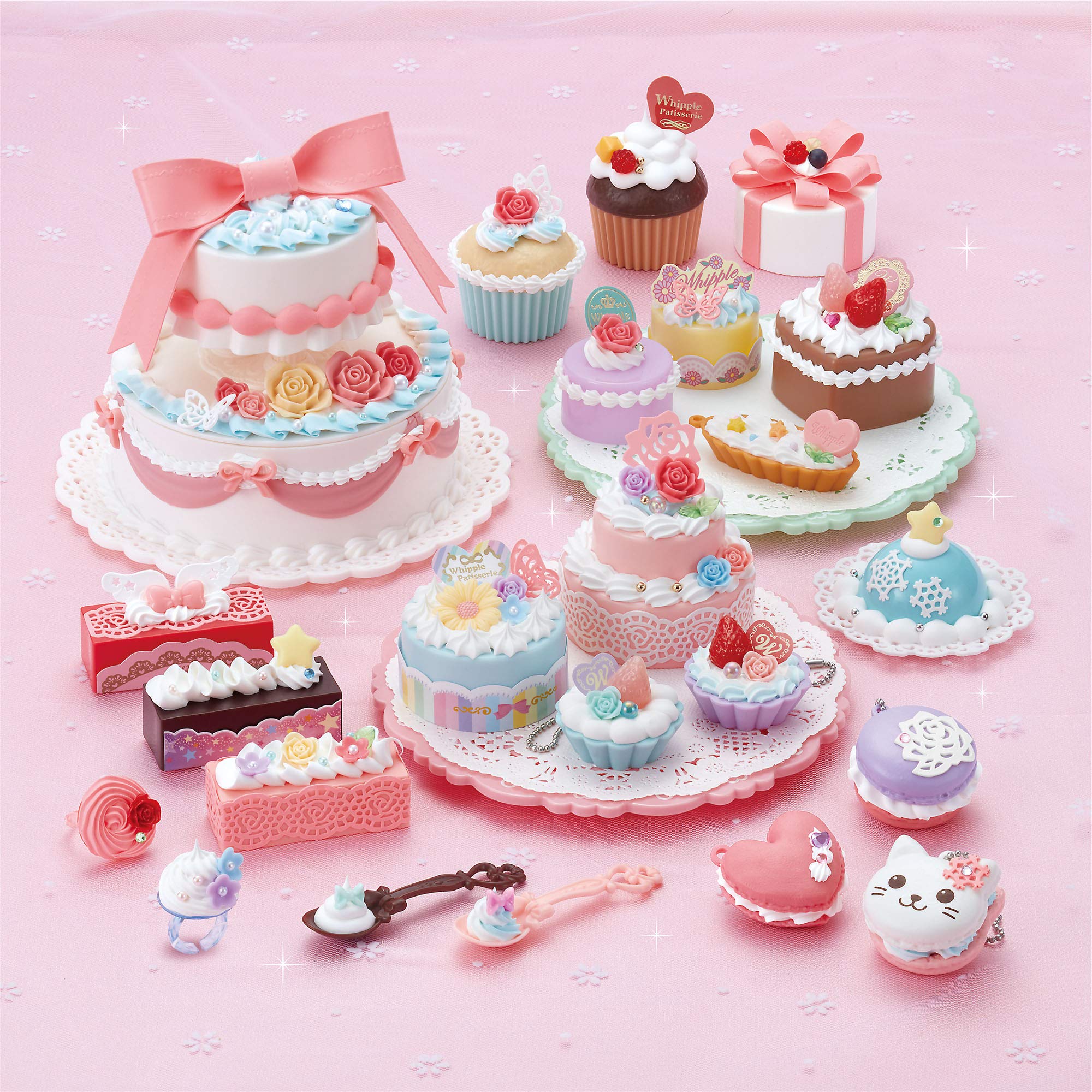 Amazon | ホイップる 【シュガーレースケーキDX】 W-125 | アクション