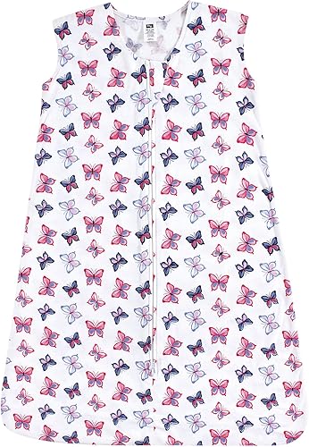 Hudson Baby - Prenda de vestir unisex para bebé, de algodón, sin mangas, tipo saco para dormir, Saco de dormir de algodón sin mangas, saco de