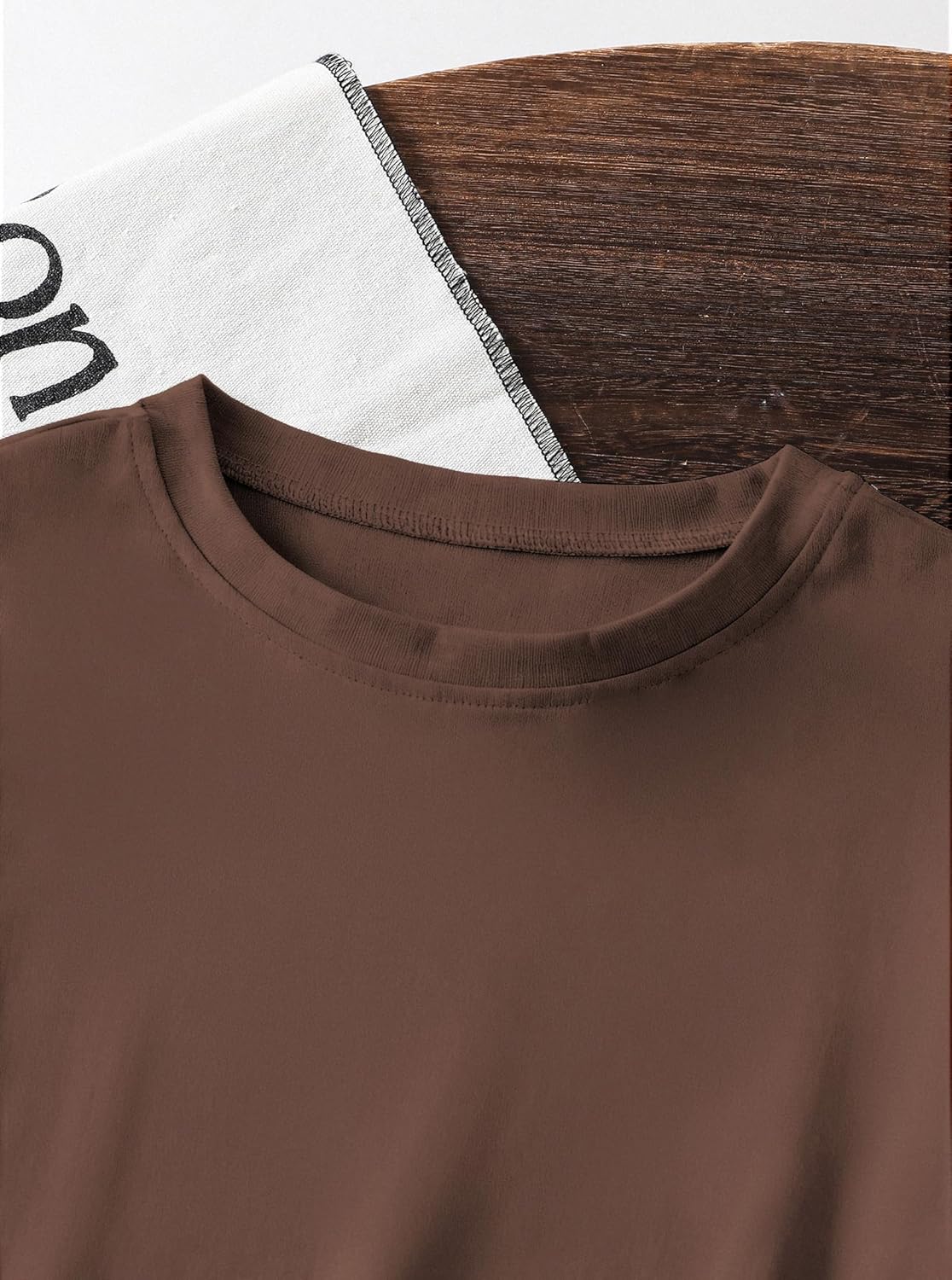 Girls 2 Piece Summer Outfits Short Sleeve Crop Top and Drawstring Shorts Set - Image 3