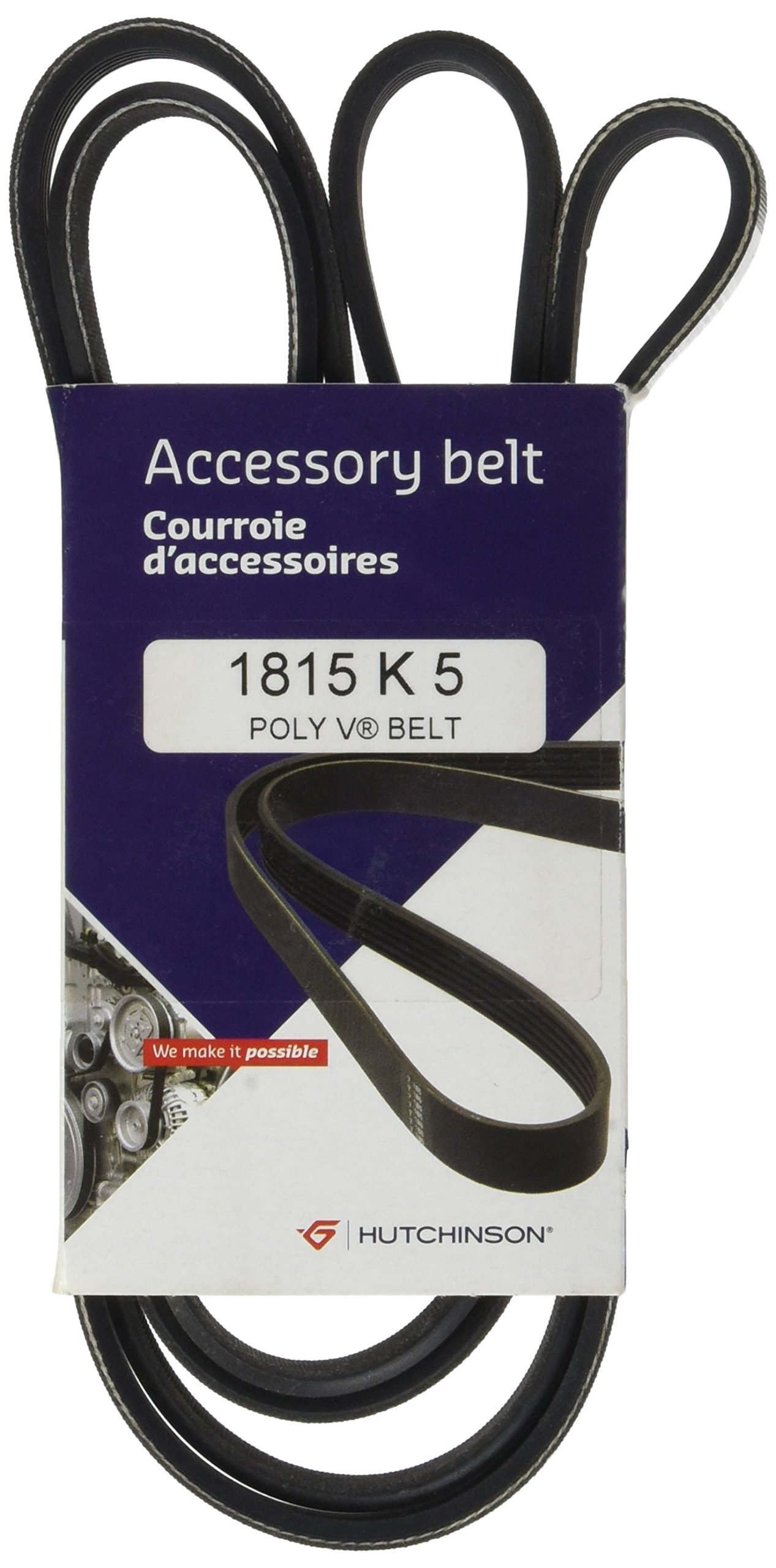 HUTCHINSON 1815 K 5 Cinghia servizi