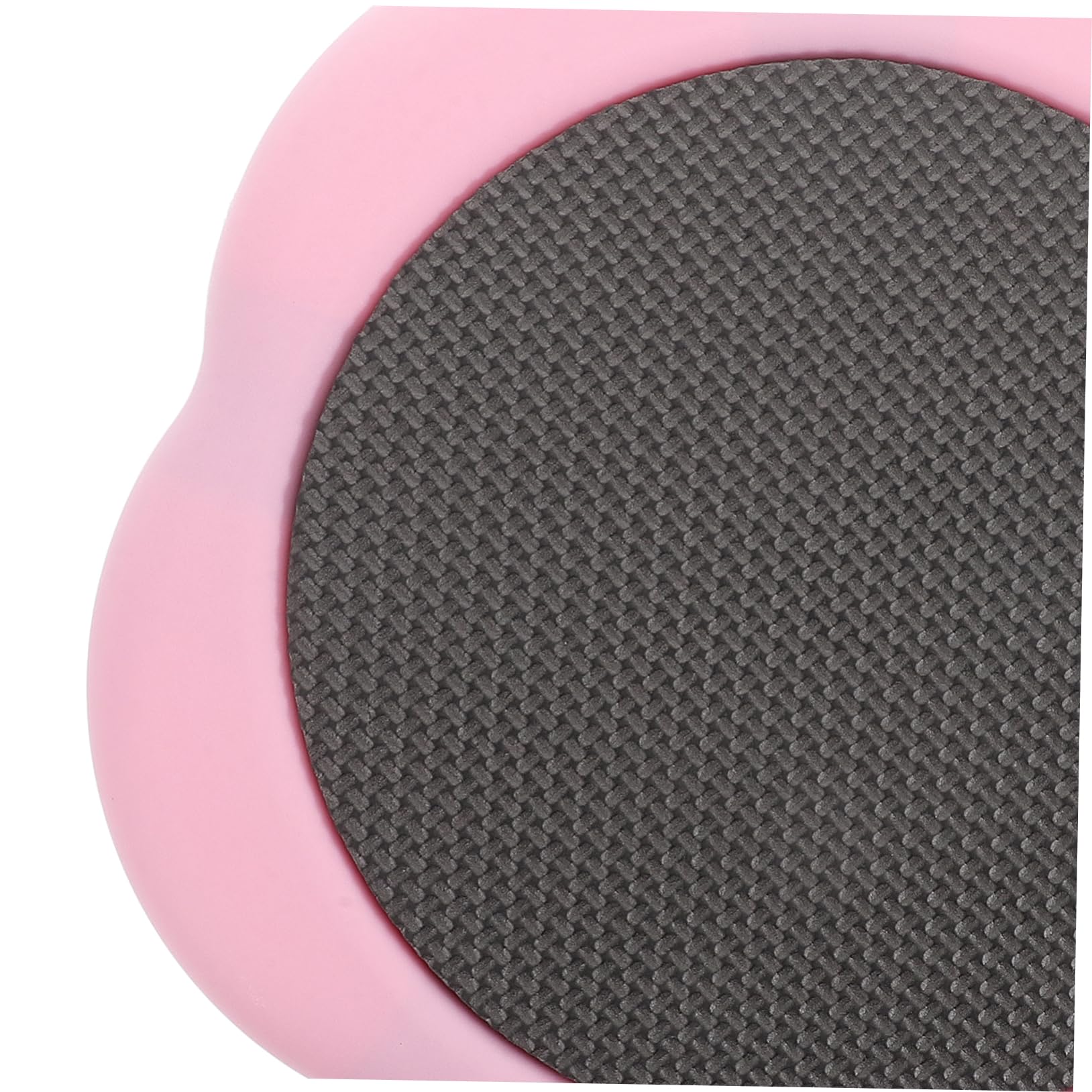 ifundom Discos Deslizantes para Ejercicio Abdominal con Diseño Floral de Cinco Ruedas Estable y Seguro para Entrenamiento Casa Entrenador de Core Portátil Rosa
