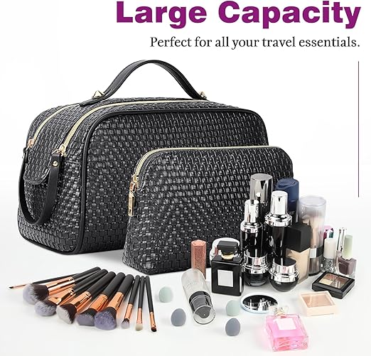 Hangende reistoilettas, grote capaciteit waszak waterdichte make-uptas make-up organizer met 4 compartimenten en 1 stevige haak voor vrouwen/mannen, Luipaard, Toilettas Hangende reistoilettas, grote capaciteit waszak waterdichte make-uptas make-up organizer met 4 compartimenten en 1 stevige haak voor vrouwen/mannen, Luipaard, Toilettas