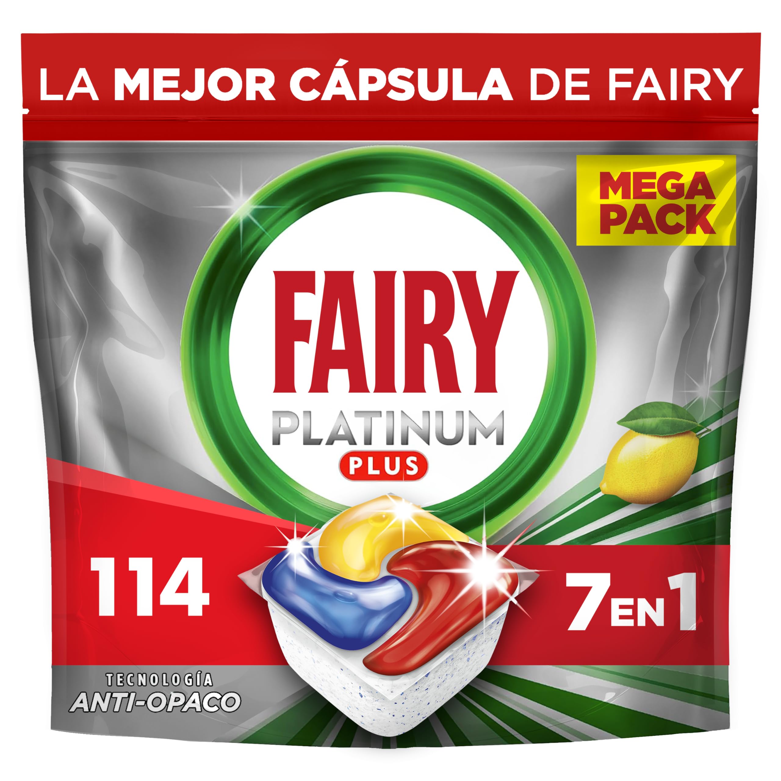 Fairy Platinum Plus: Brillo y Limpieza en Cada Lavado