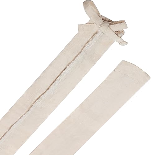 Aspen Creative 15010-11A, cable de tela de seda de maíz de 4 pies y cubierta de cadena, fácil de instalar para accesorios de iluminación, gestión de