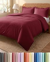 3pc Bedding Duvet Set, 3PCDuvet24022065Burgundy
