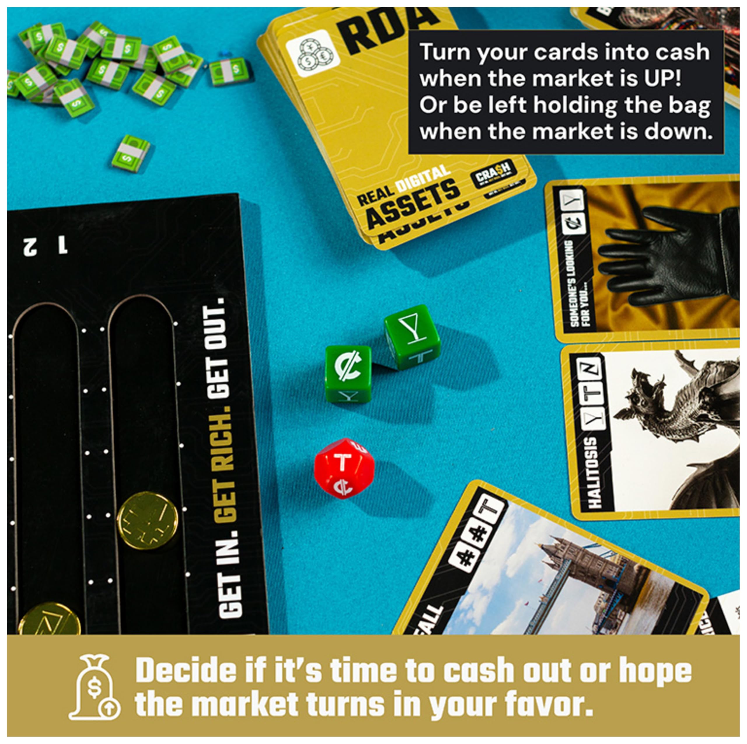 Amazon | スピンマスターゲーム、SolidRoots Crash、The Makers of Mind The Gapの暗号通貨ファミリー戦略 ゲーム、ゲームナイト用ファミリーゲーム、対象年齢14歳以上。 | ボードゲーム | おもちゃ