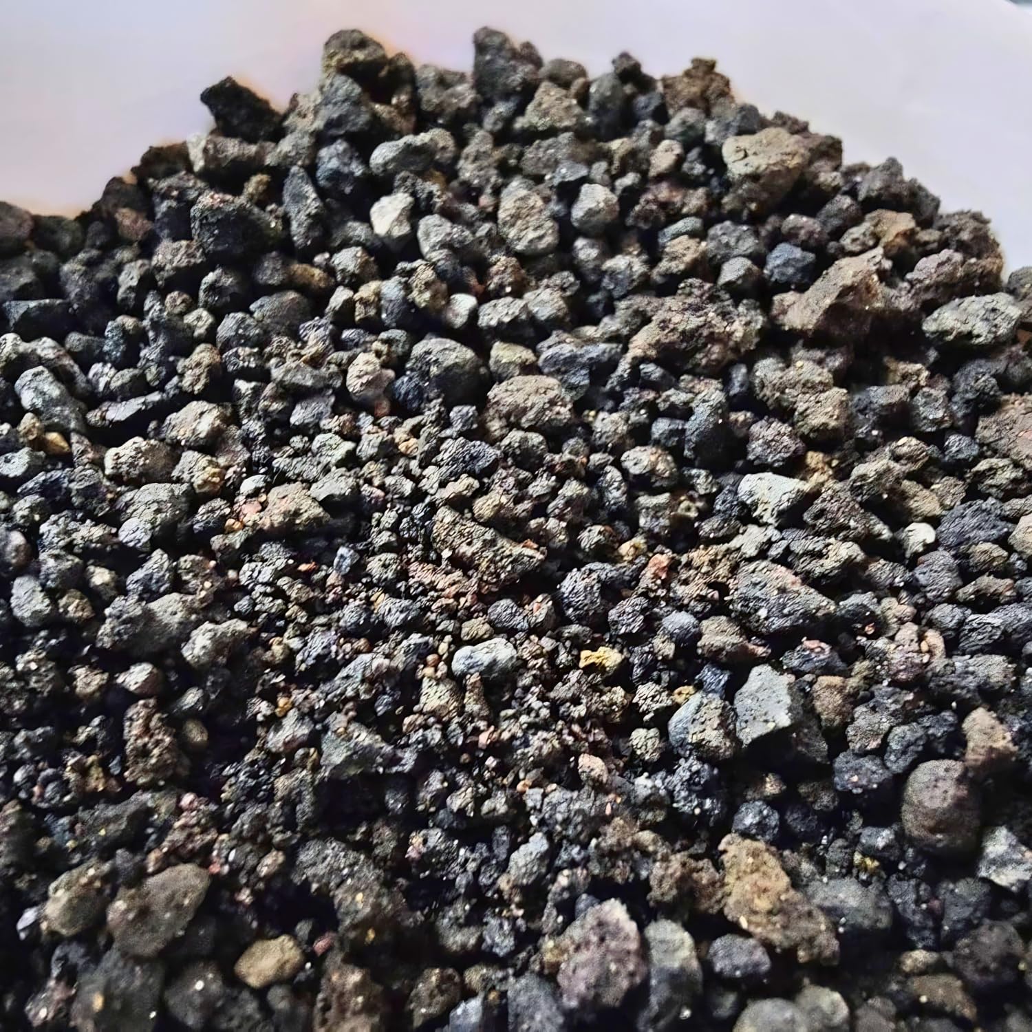 VAYINATO Aquatic Remedies Wild Lava Pure Black 5Kg | Special Edition Black Volcano Gravel for Planted Aquarium, Aquascaping & Garden Plants | Natural Porous Lava Substrate for Fish & Shrimp Tanks 4
