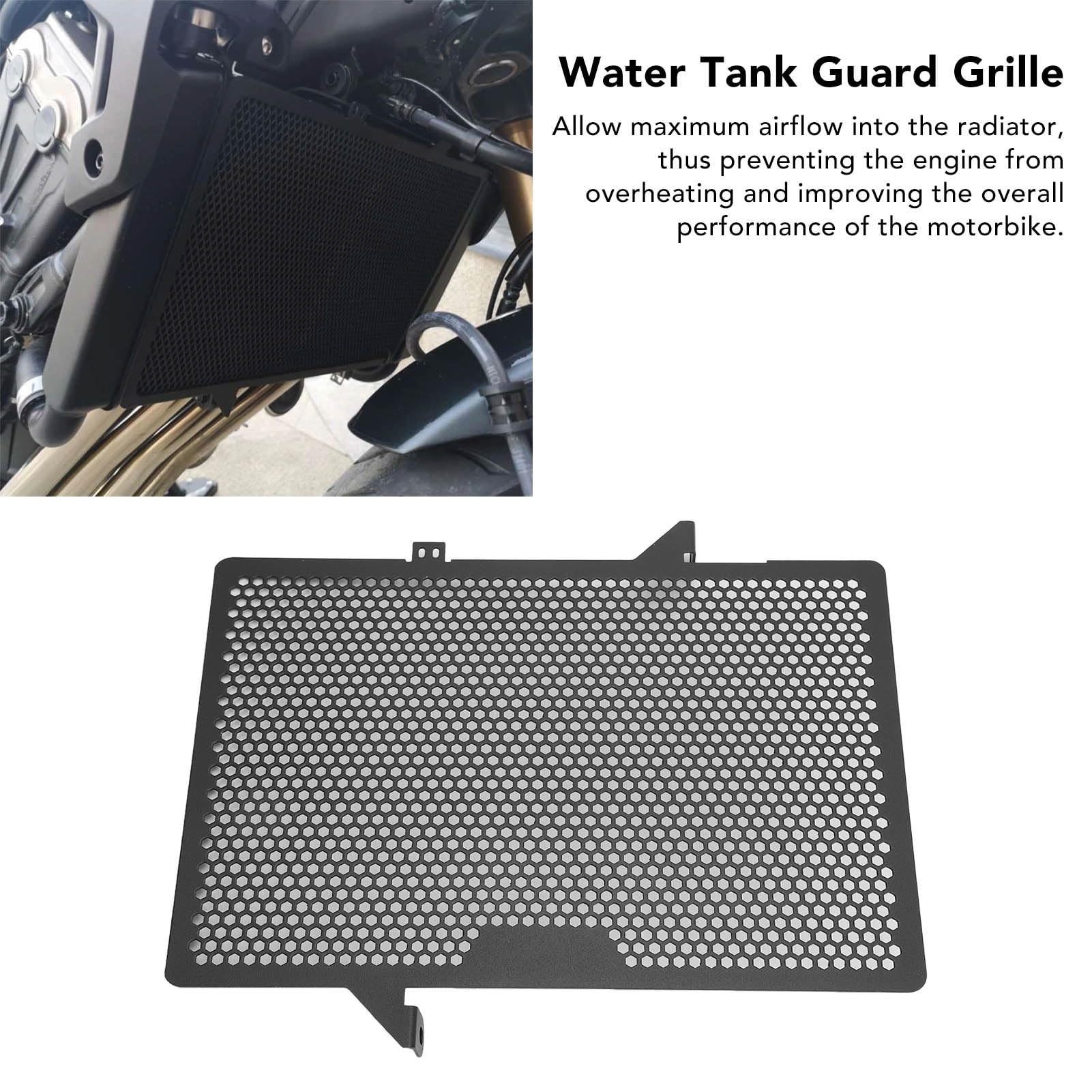 Protector De Radiador Para DUCATI Streetfighter V2 (2022-2023) - 2 Piezas De Aleación De Aluminio Negro, Fácil Instalación