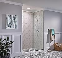 Vista 66 de Moen Engage Magnetix Matte Black 3.5-Inch Six-Function Detachable Handheld Showerhead with Magnetic Docking System, 26100BL