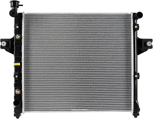 SCITOO Aluminum Radiator Assembly for 1999–2004 Jeep Grand Cherokee 4.0L