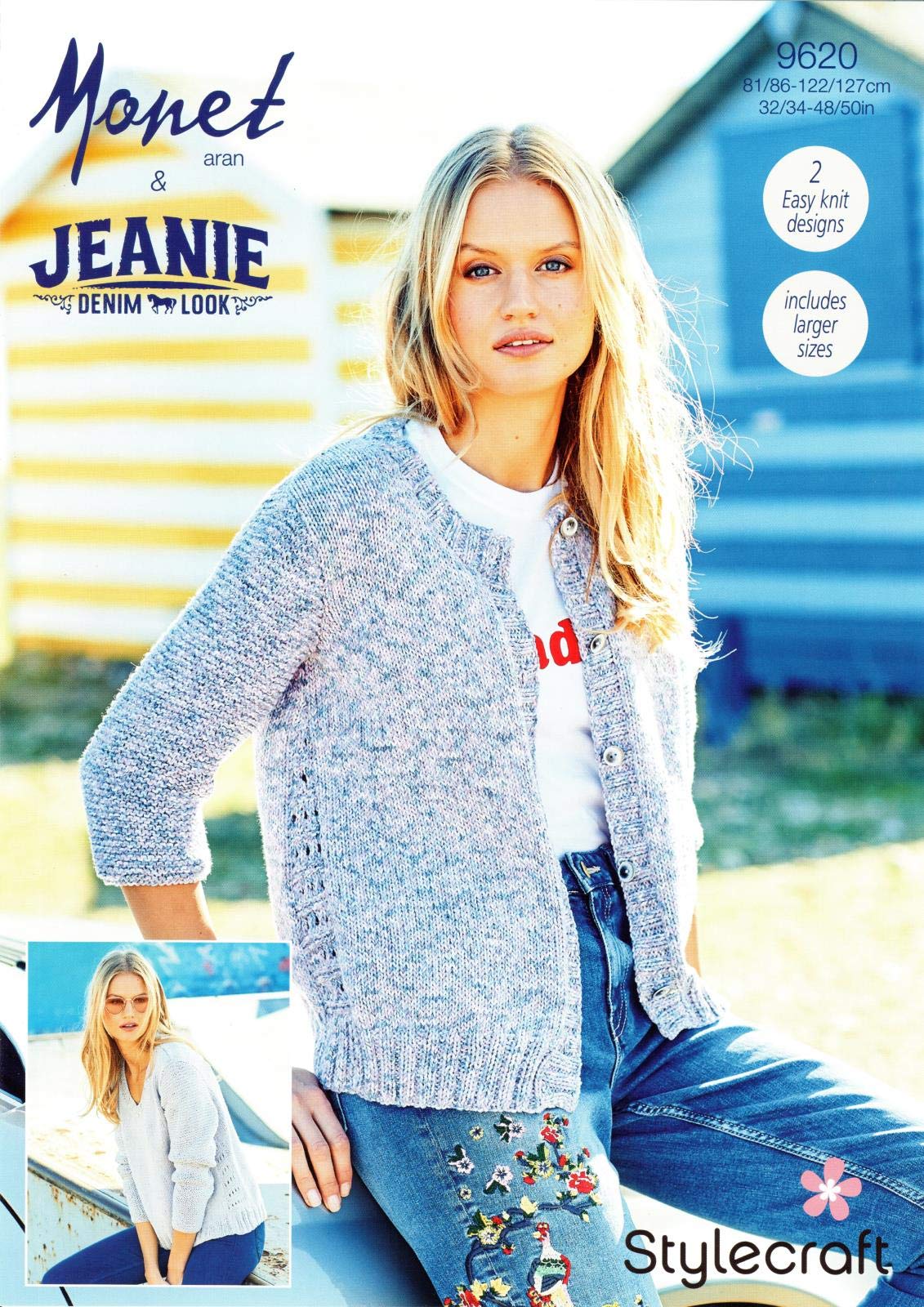 Stylecraft 9618 Monet & Jeanie Knitting Pattern