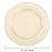 bUCLA 100PCS Gold Glitter Plastic Plates - 10.25inch Premium Plastic Glitter Disposable Dinner Plates - Ideal for Party & Thanksgiving