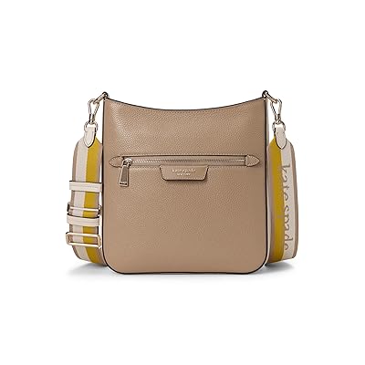 Kate Spade New York Hudson Colorblocked Pebbled Leather Messenger Crossbody Cross Body Women
