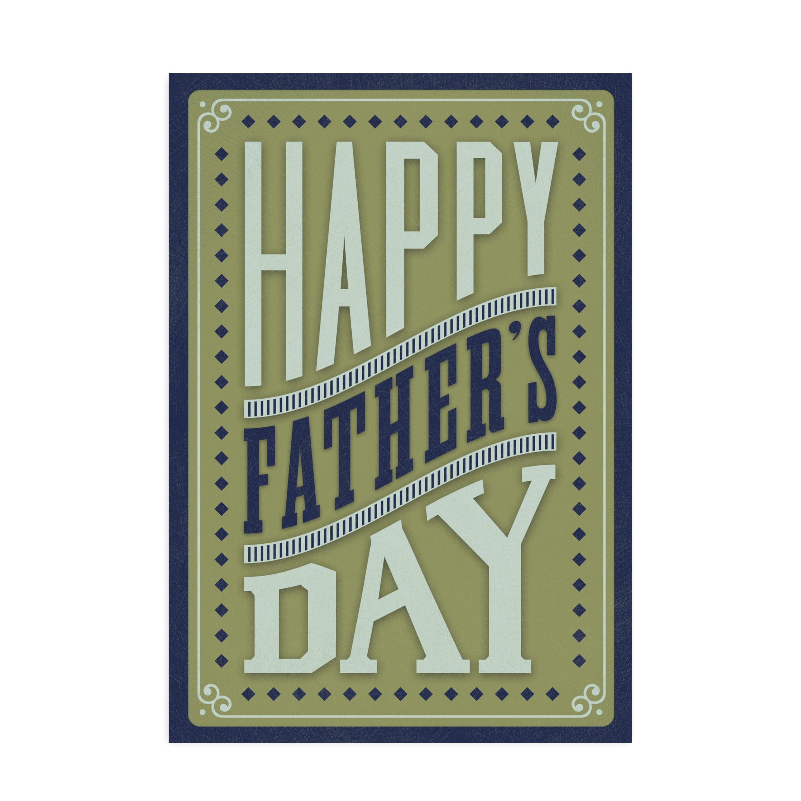 Hallmark Business (25 Pack) Happy Father's Day Cards (Classic Beige and Navy) for Employees, Customers, Staff, Volunteers, Churches