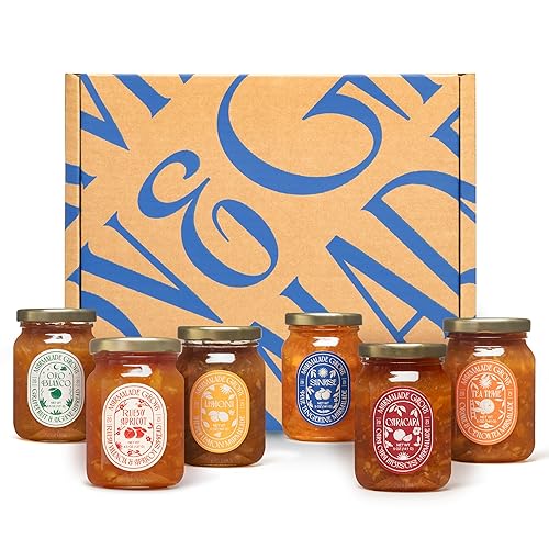 “Party Of Six” Marmalade Gift Set, Handmade With Fresh Fruit,