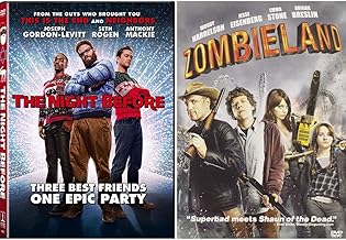 Night Before / Zombieland (2 Disc DVD) Seth Rogen, Joseph Gordon Levitt, Anthony Mackie, Jillian Bell, Lizzy Caplan, Woody...