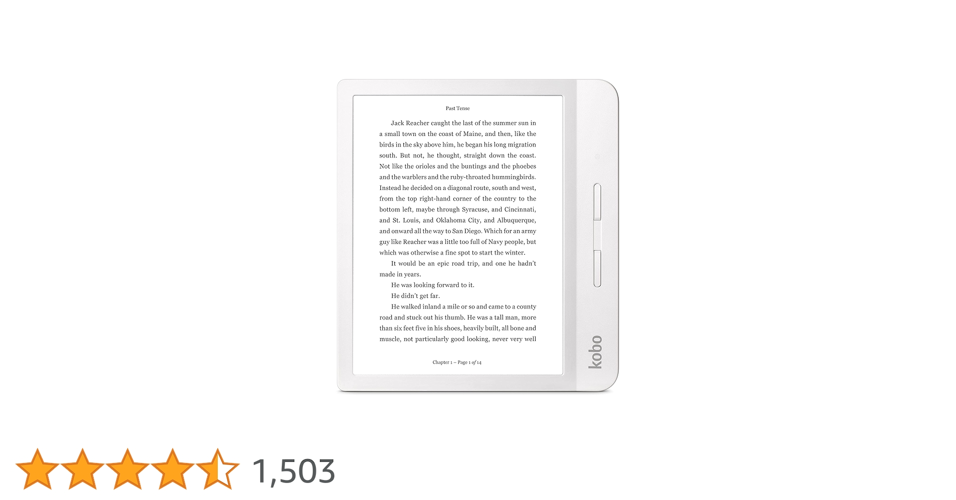 Kobo Libra H2O eBook Reader, White : Amazon.com.au: Electronics
