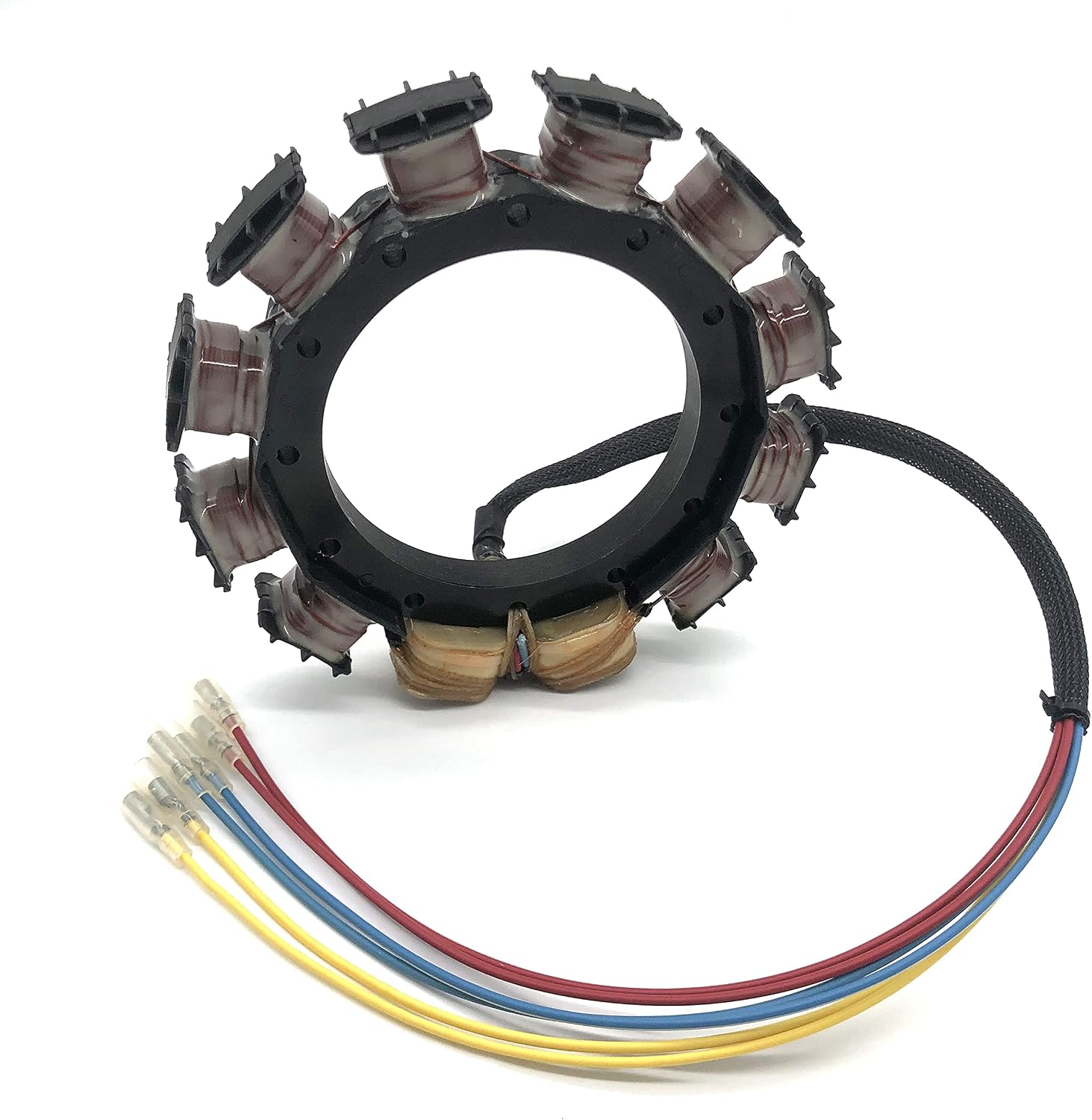 Outboard Motor Stator for Mercury Mariner 9 Amp 40-125 HP 2/3/4 Cylinder 2-Stroke (1987-1995) Boat Part 174-8778K1 398-818535A3
