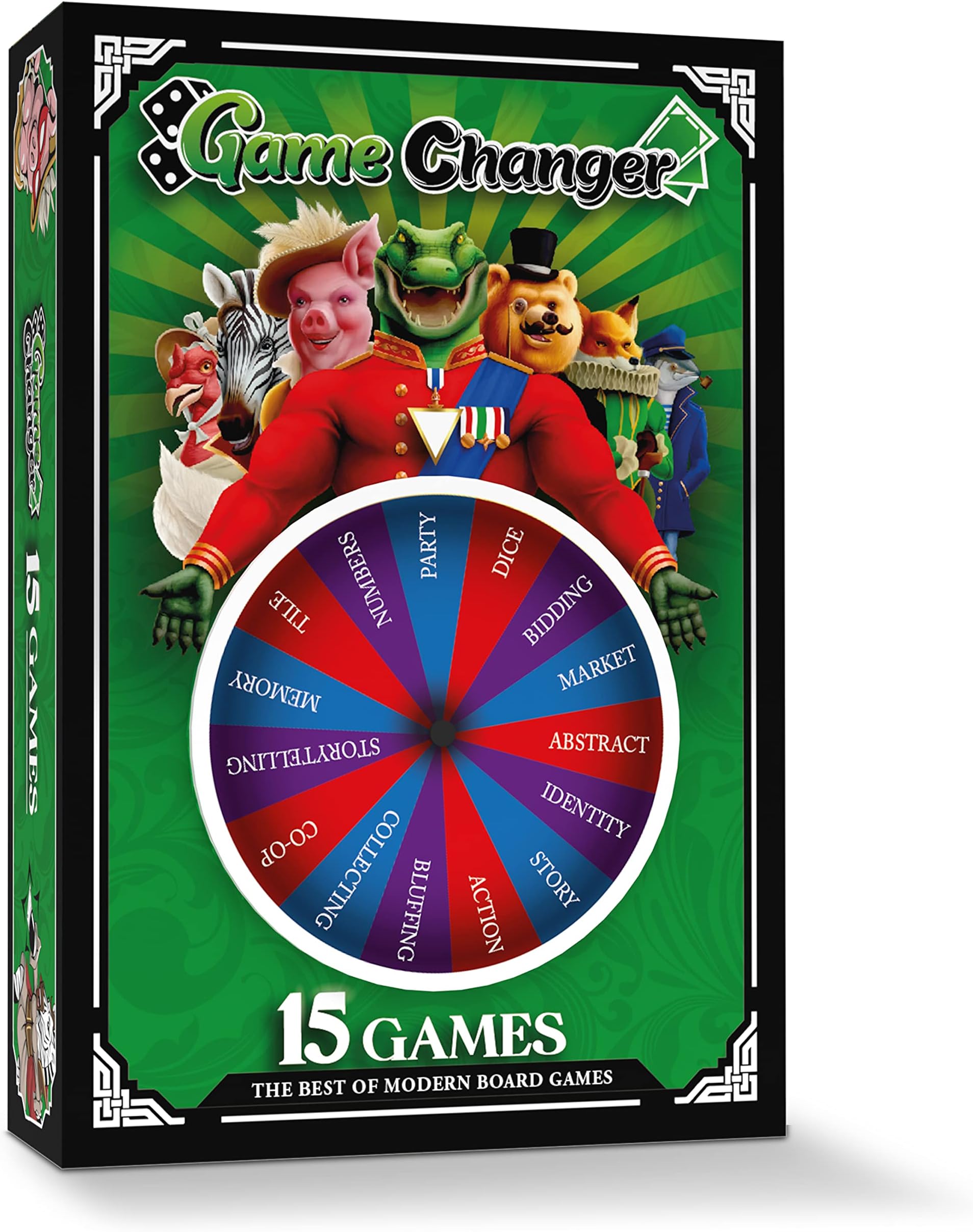 Game Changer - The Best 15 Types of Board Games for Adults and Families with Kids, The for Boys Aged 8-12, Girls, Teens & Gifts for Couples