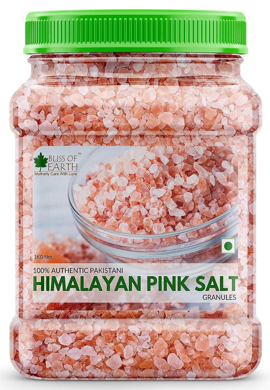 1KG Granular Pakistani Himalayan Pink Salt Non Iodized for weight loss & Healthy Cooking, Natural Substitute of White Salt