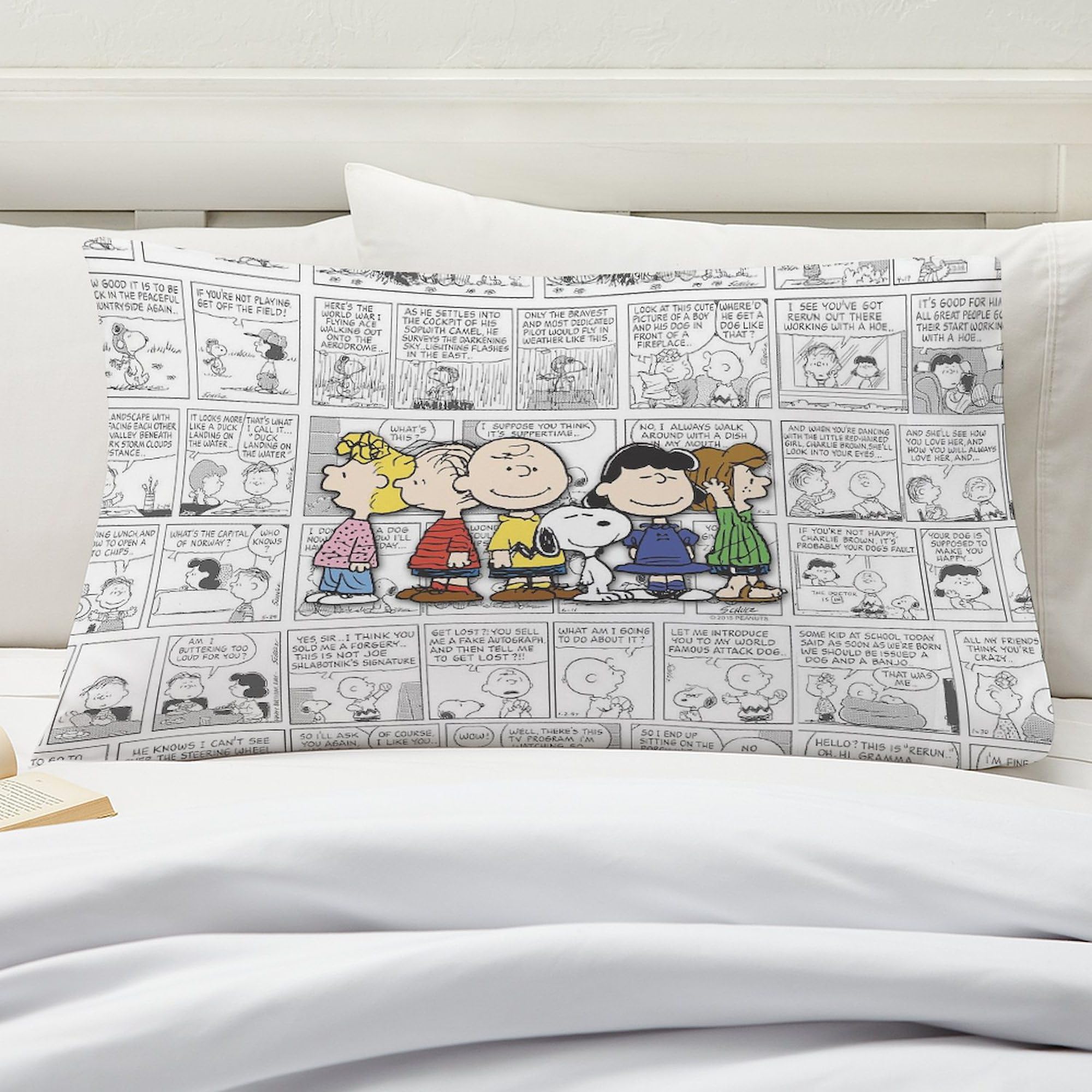 Amazon.com: CafePress The Peanuts Gang Pillow Case Standard Size