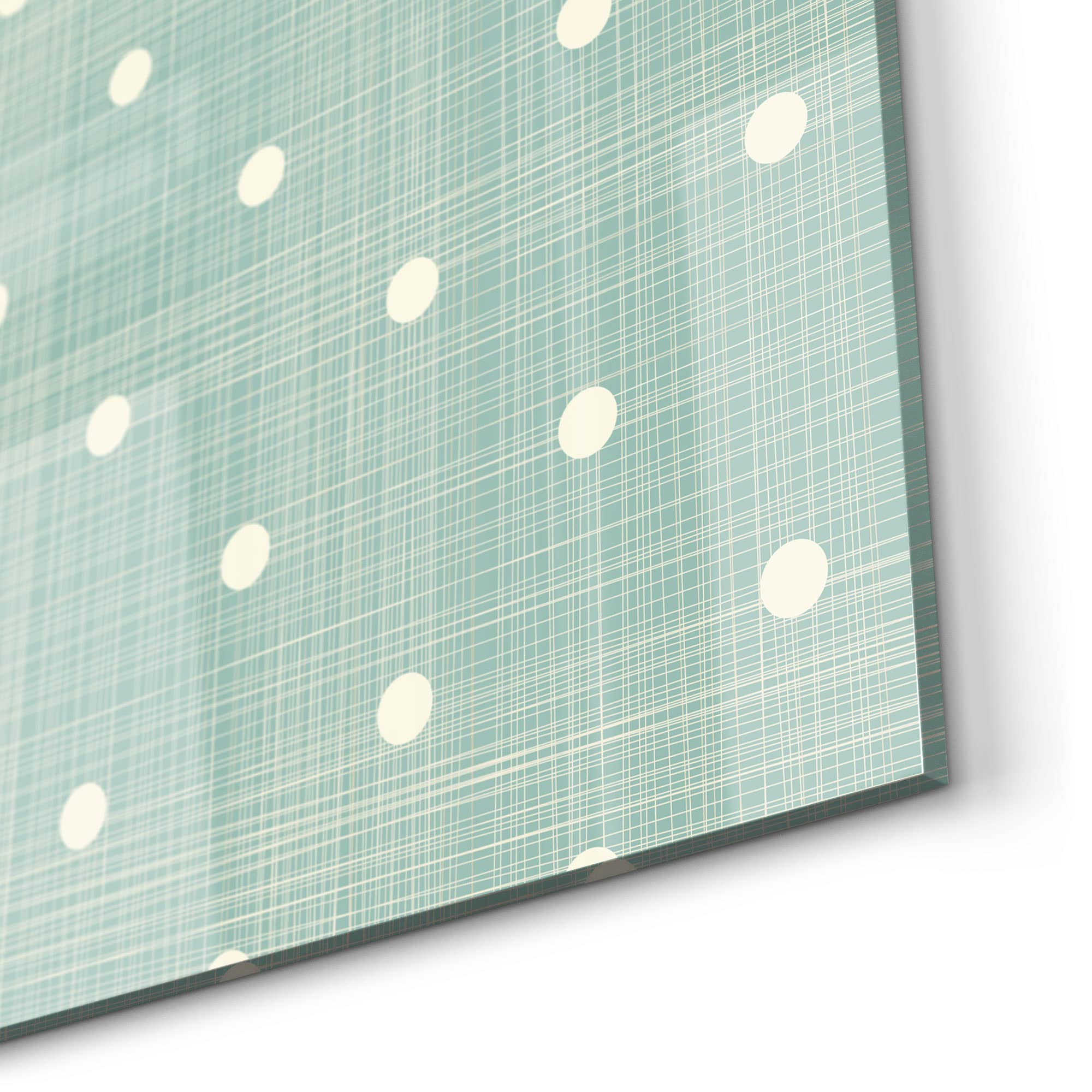 DEQORI Paroi arrière de cuisine en verre - Motif poivrons dans l'eau - 60 x 40 cm - Panneau arrière de salle de bain ou de cuisinière - Protection anti- éclaboussures pour cuisine