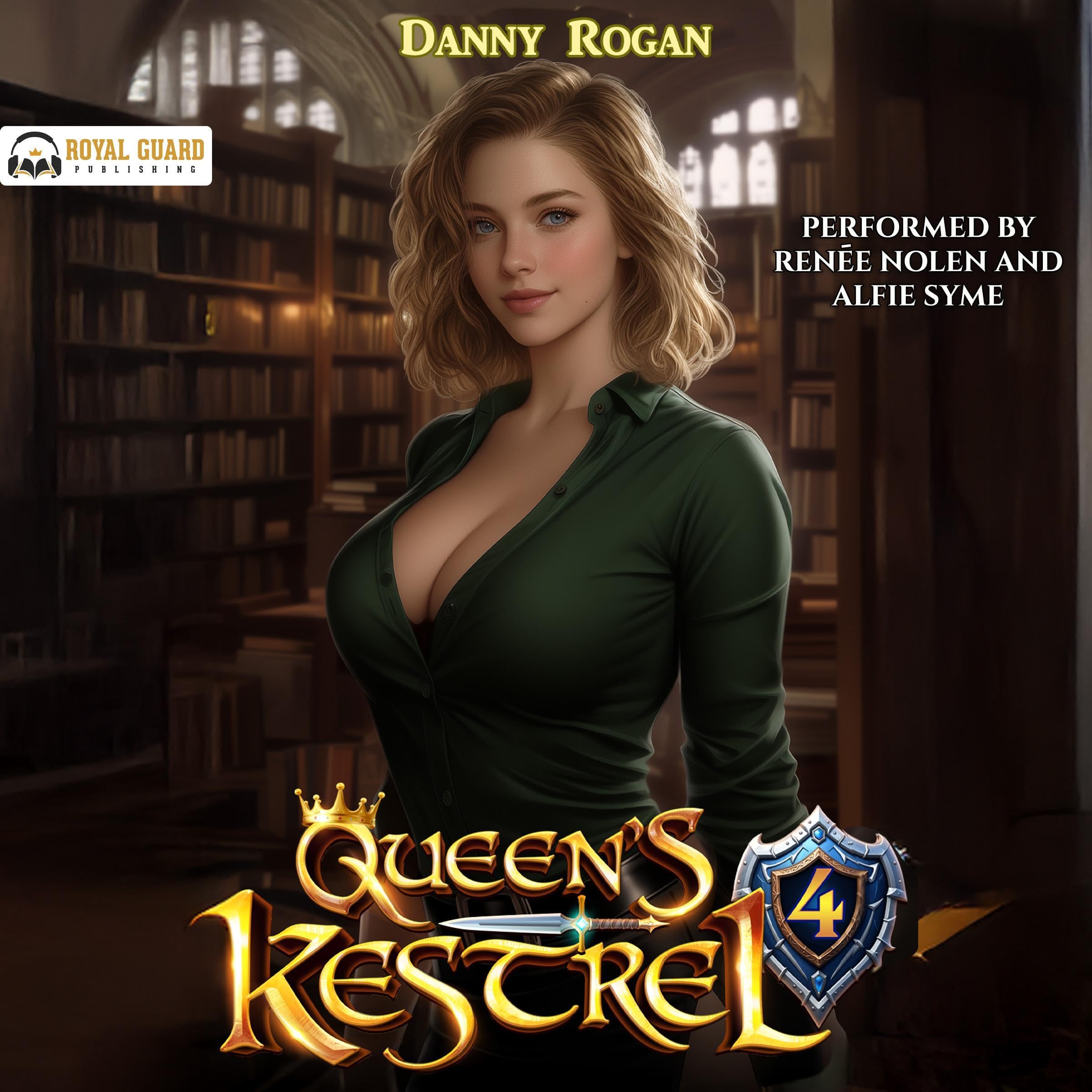 Cover art for Queen's Kestrel 4