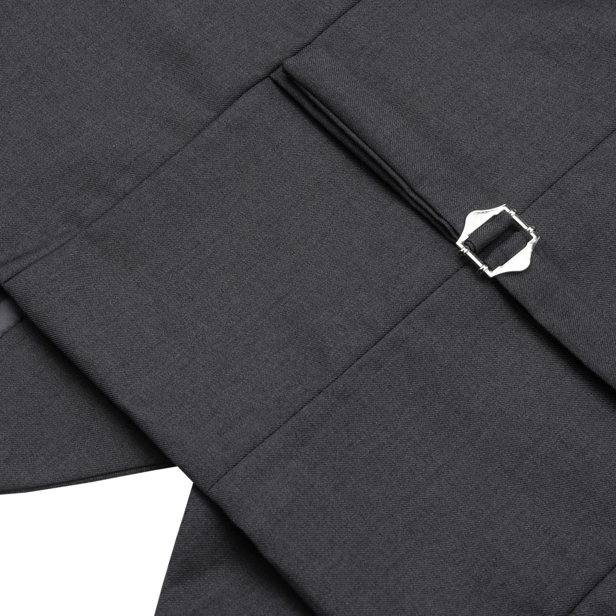 Sliktaa Trajes para Hombre 3 Piezas Slim Fit Boda Formal Traje de Cena Negro Azul Marino Vino Rojo Un botón con Muesca Solapa Esmoquin Blazer Chaqueta Chaqueta y Pantalones