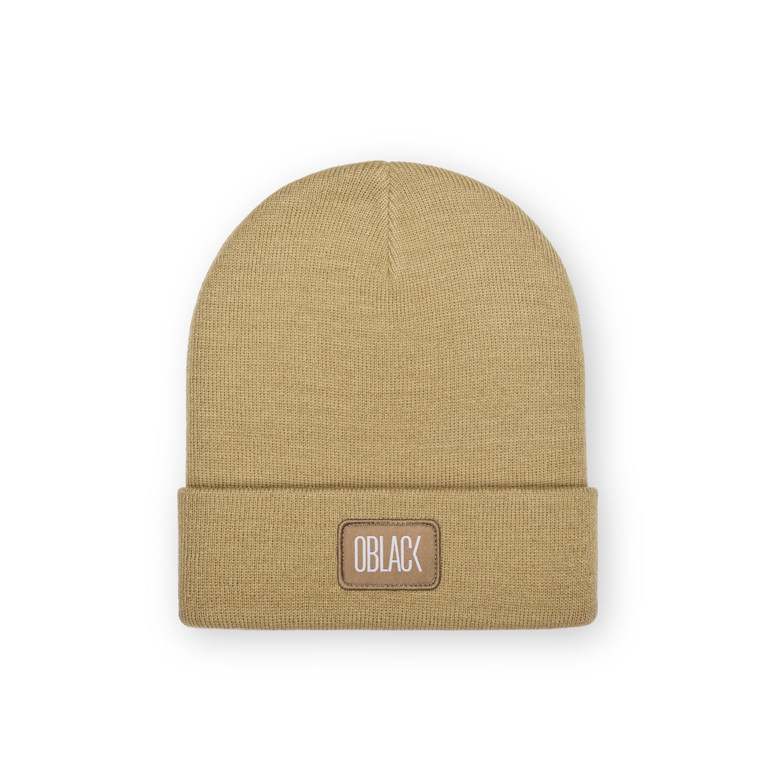Oblack Unisex Beanie Winter Hat, Camel, One Size