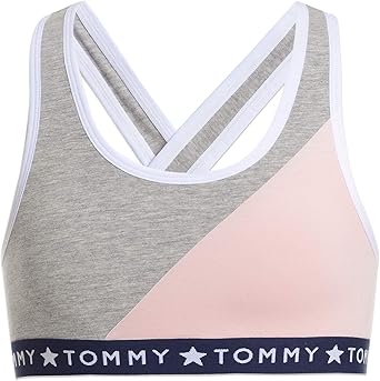 tommy hilfiger grey sports bra