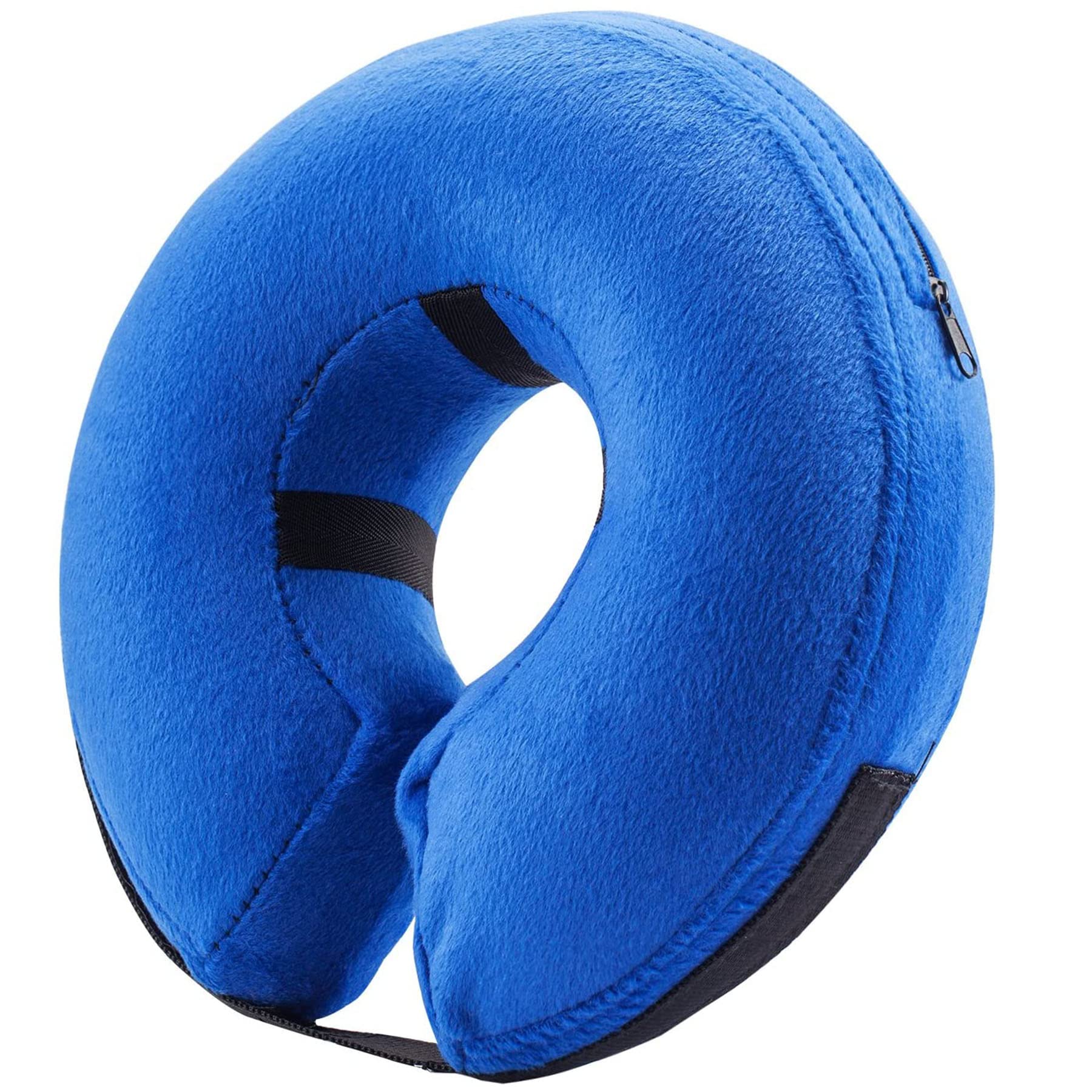 BENCMATE Inflatable Dog Cone Collar Alternative, Soft Dog Cone for Small Medium Large Dogs and Cats, Neck Recovery ECollar Donut Collar After Surgery (Large, Blue)BENCMATE Inflatable Dog Cone Collar Alternative, S…
