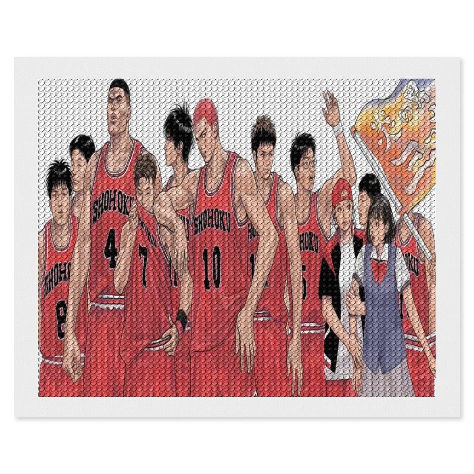 Amazon | スラムダンク (26)ダイヤモンド画 5D ダイヤモンドアート DIY