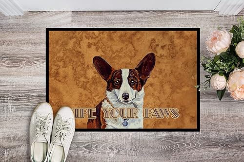 Miniatura 2 de Caroline's Treasures LH9451JMAT - Felpudo de 24 x 36 pulgadas para puerta delantera, para interiores y exteriores, antideslizante, lavable, de pelo