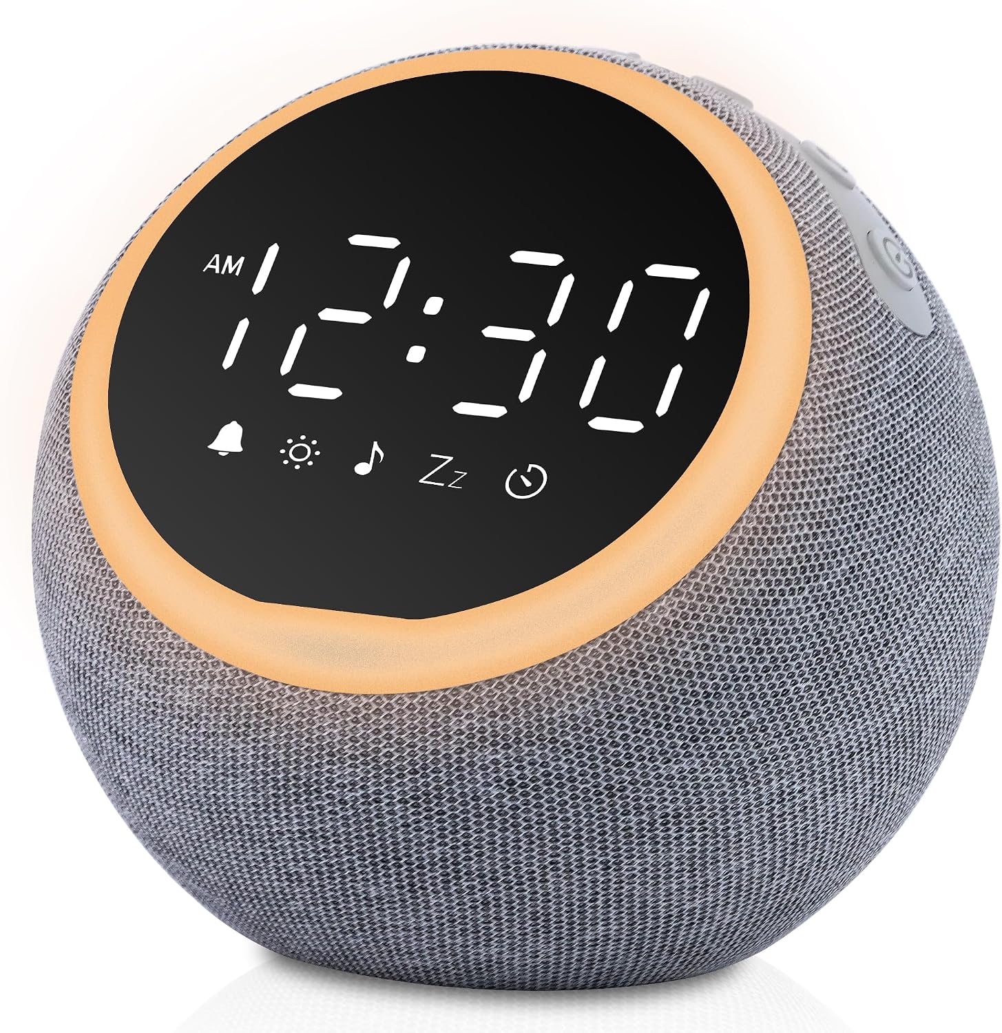 Smart Alarm Clock with White Noise & Night Light for Bedrooms image 4