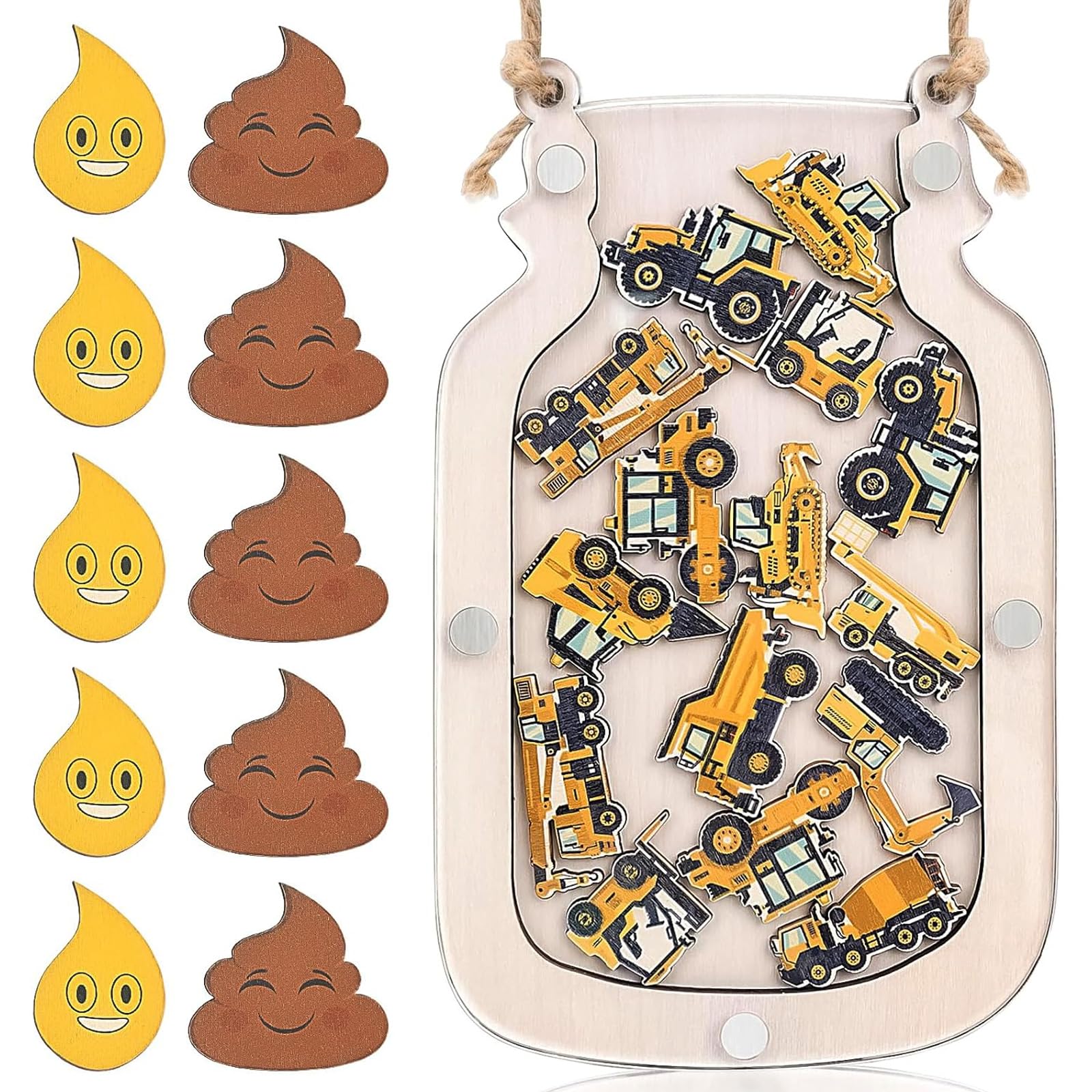 BaiDekun Reward Jar for Kids - Personalised Reward System for Home & Classroom, Potty Training & Behavioral Reward Board, Ideal for Boys and Girls