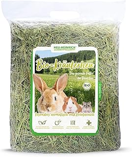 Heu-Heinrich® 6X 750g Bio-Kräuterheu - Bergwiesenheu aus dem Naturpark Thüringer Wald - Kaninchen Meerschweinchen Nager product image