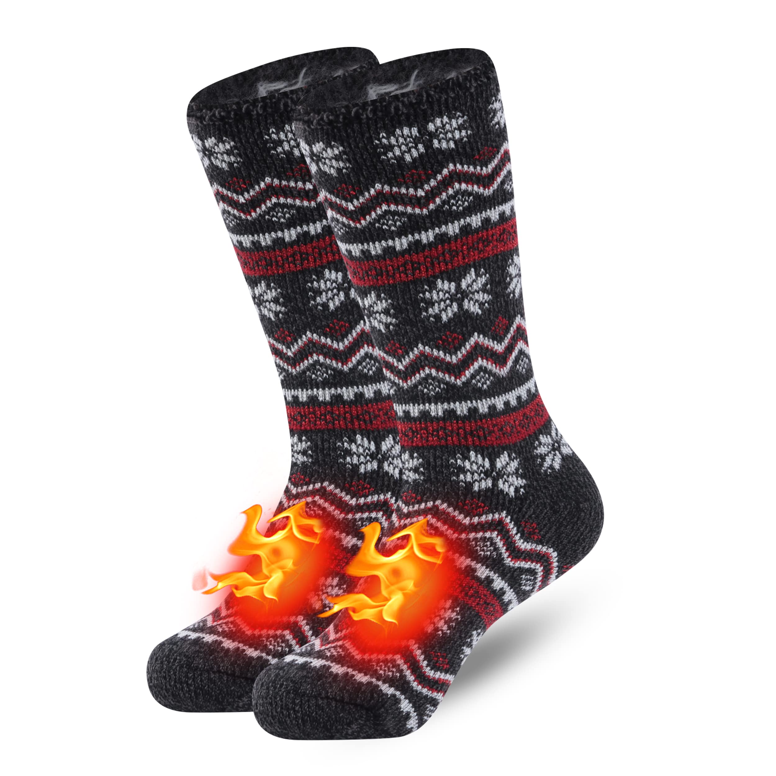 HAPYCEO Men's Athletic Dri Fit Padded Tab Hiking Running Ankle Socks