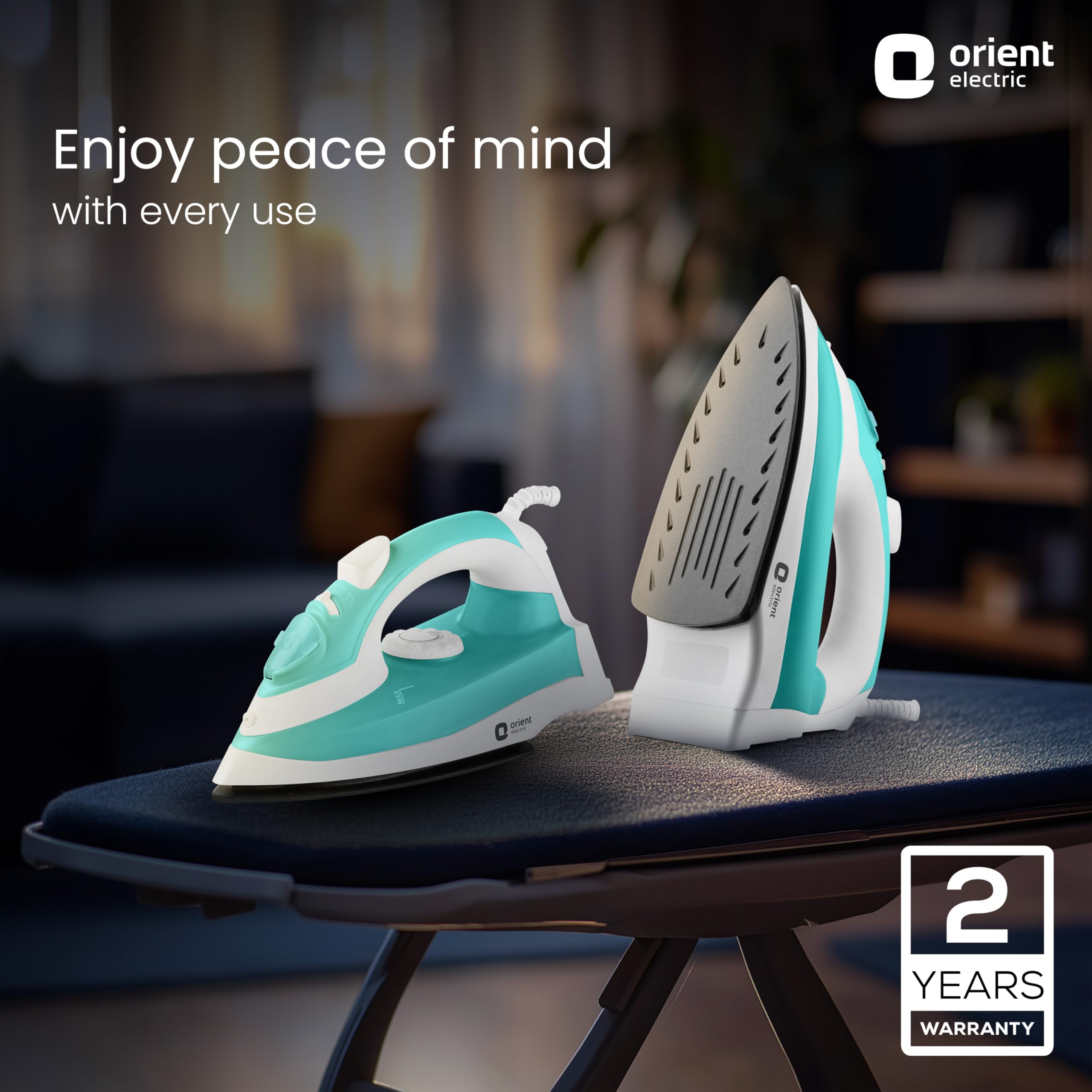 Buy Orient Electric 1440 W Steam iron | Non-stick Weilburger
