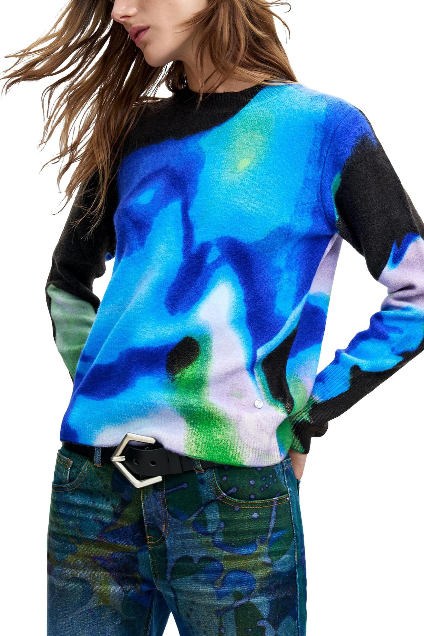 Desigual Bluza Kobiety Jers_clouds_lacroix