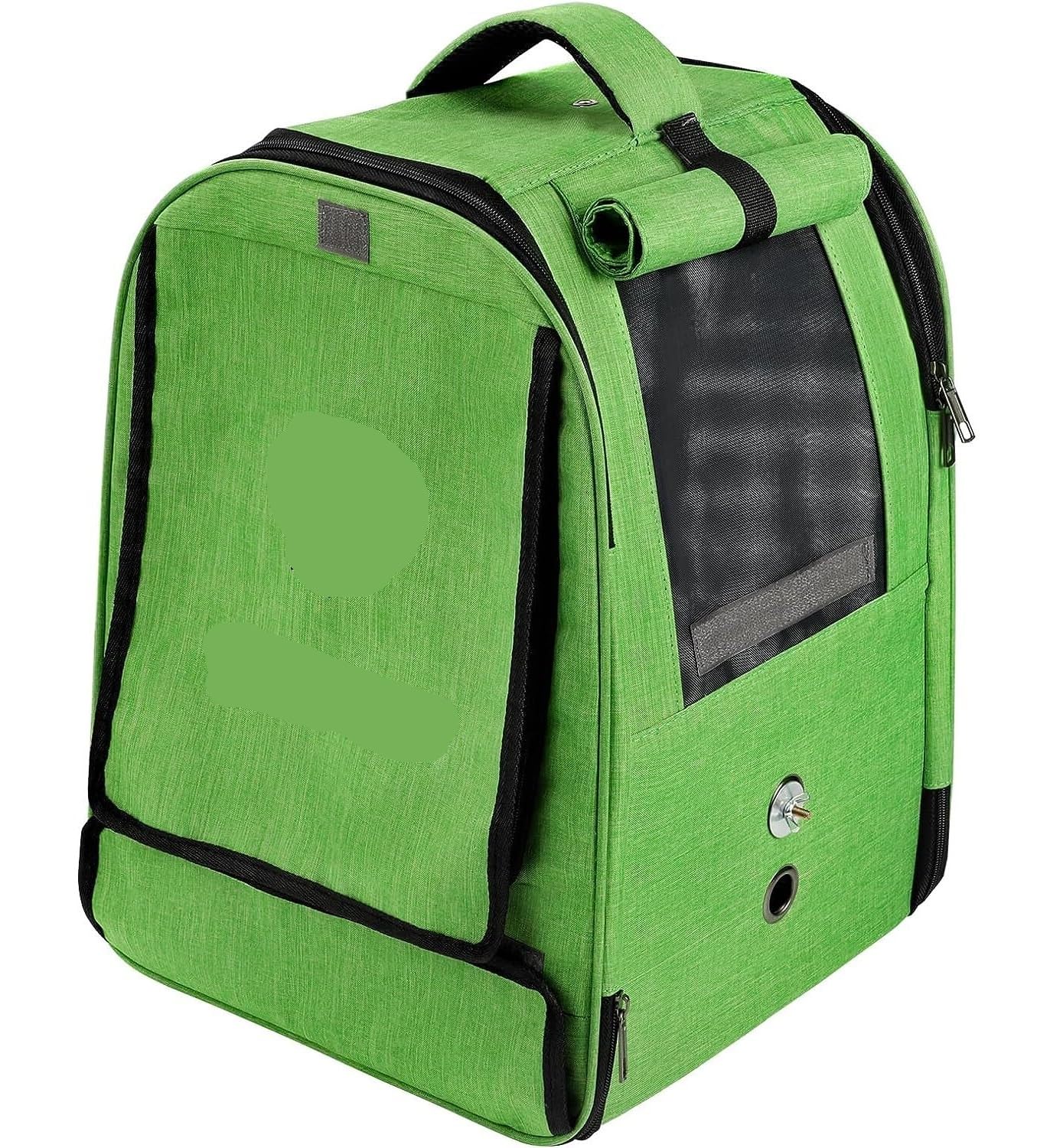 Transportin Gato Perro Mochila Transportadora De Pájaros Grande, Jaula De Viaje Portátil para Exteriores, Bolsa De Viaje Transpirable para Mascotas Y Pájaros Transportin Gato Coche(A)