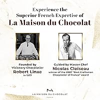 Vista 5 de La Maison Du Chocolat Caja de regalo de café de chocolate negro prémium Maison - 84 piezas de chocolate francés gourmet