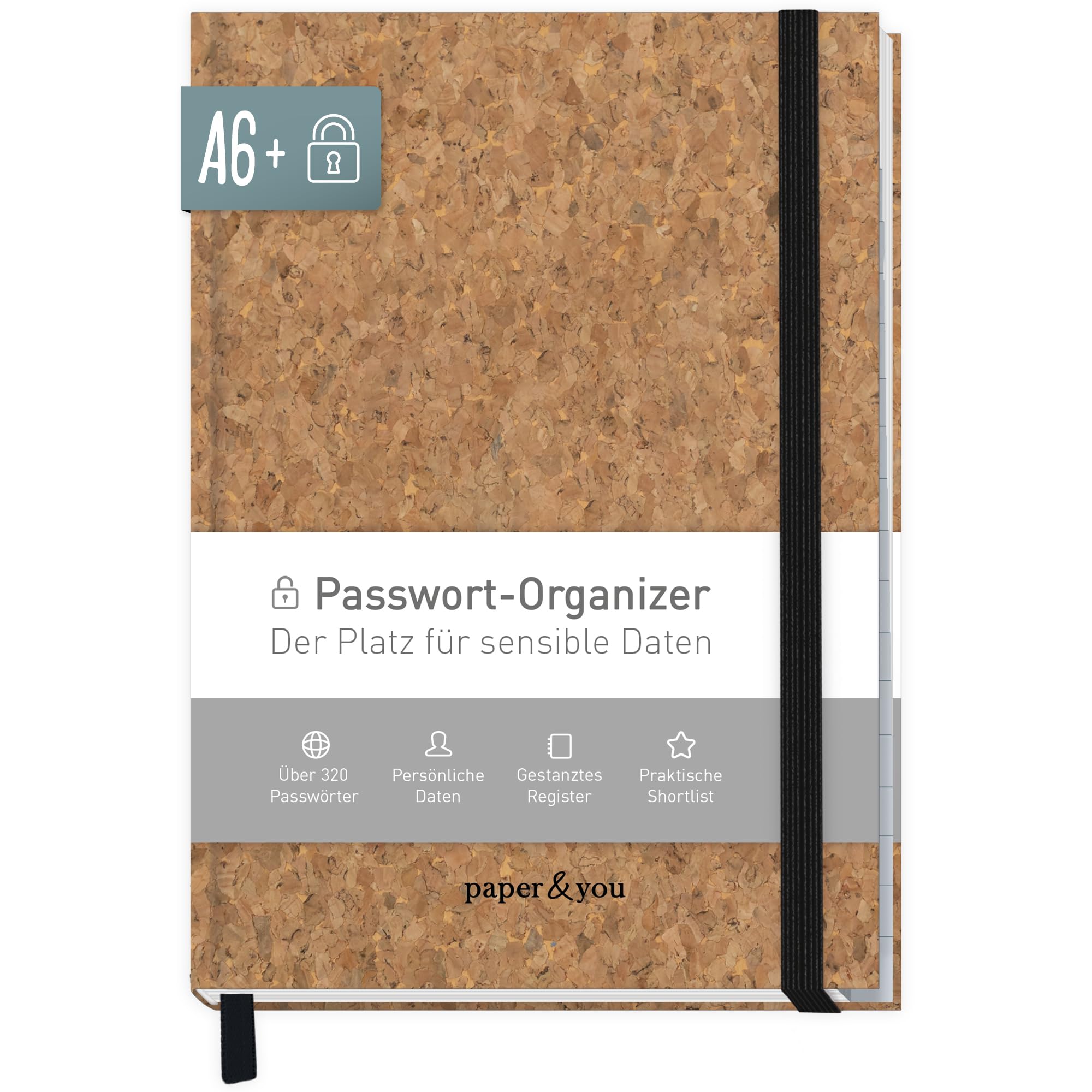 Wachtwoordenboekje A6 | Drukkerij de Pastorie